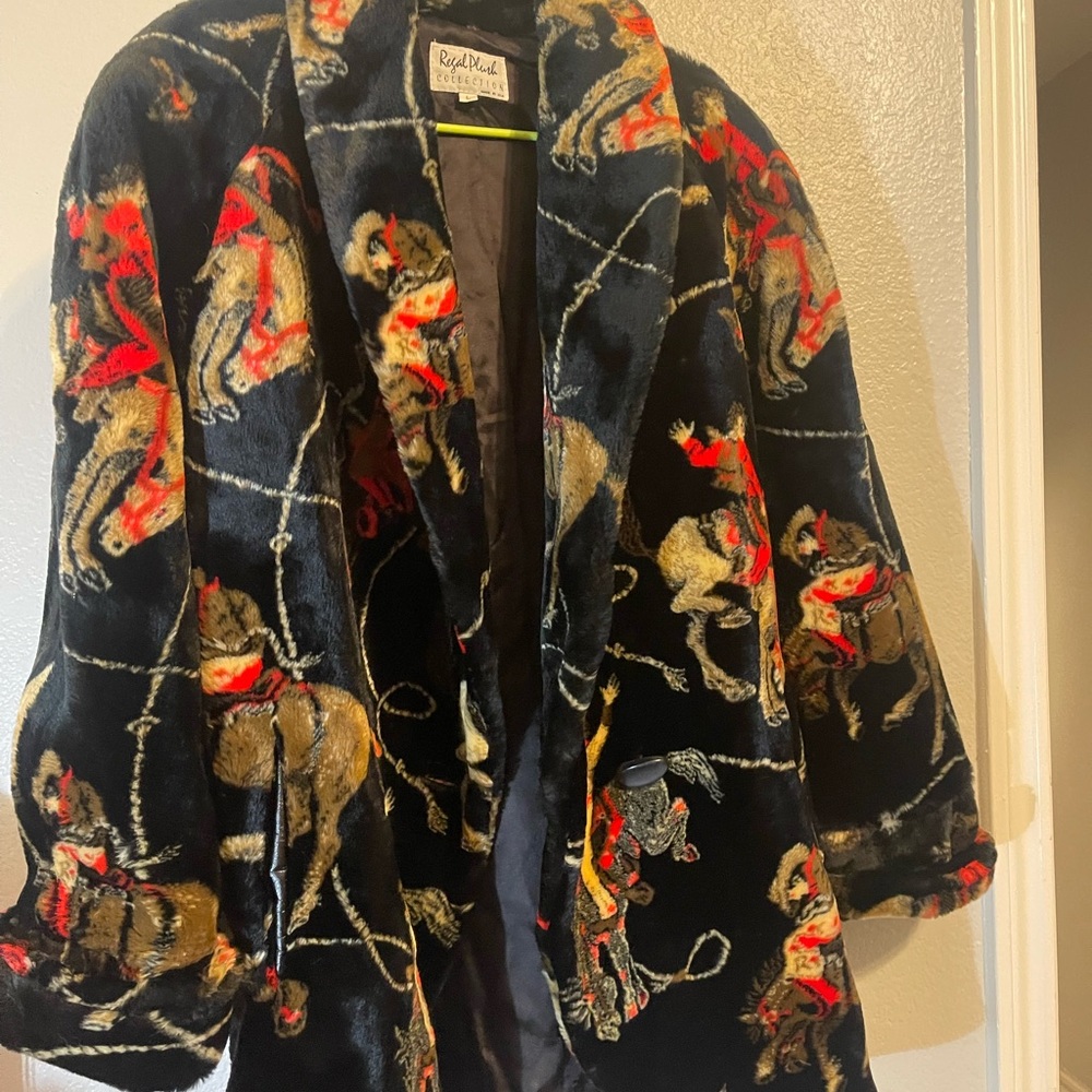 Vintage Faux Fur Coat